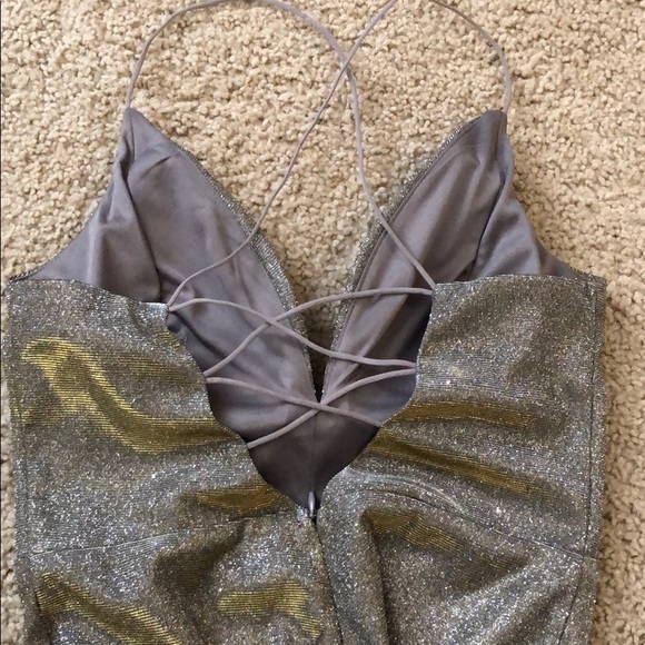 Forever 21 Metallic Dress - Picture 6 of 7